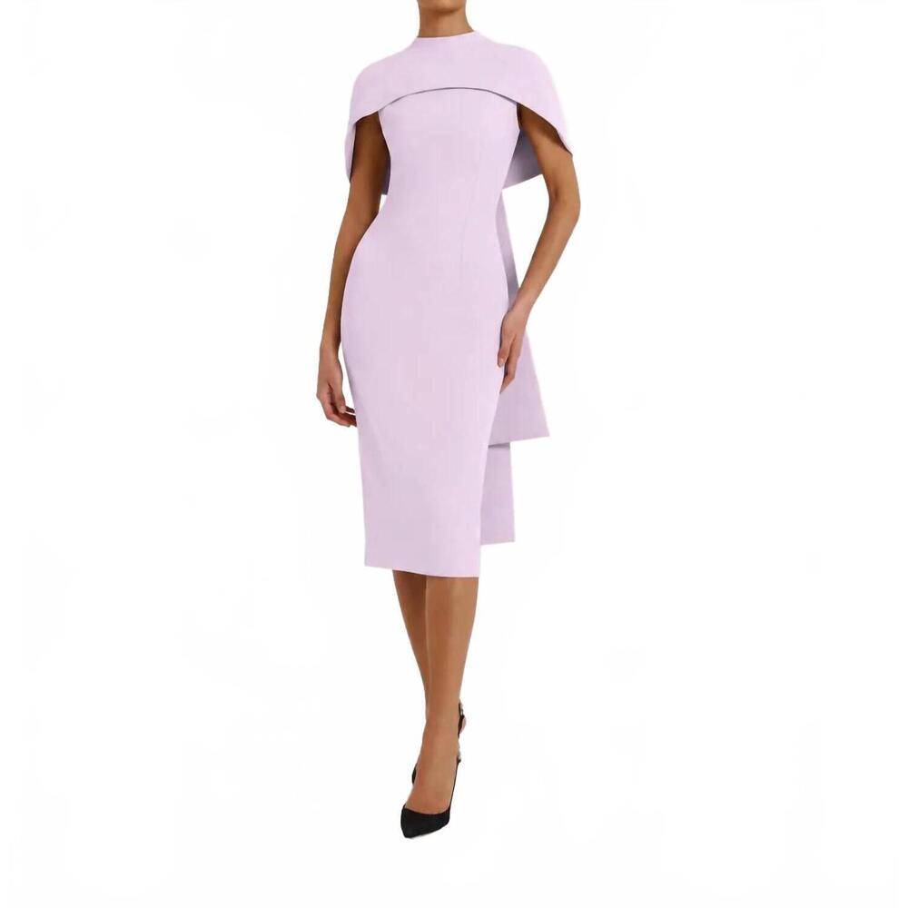 NEW SAFIYAA kalika midi dress in pink